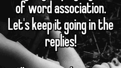 Let's play word association!