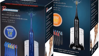 Pursonic Deluxe Plus Sonic Toothbrush with UV