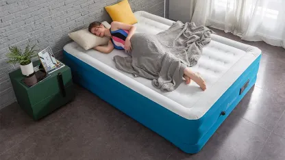 Airelax 18" Queen Size Air Mattress with Built-in Pump