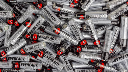 Eveready Silver Alkaline Batteries (110 AA or 168 AAA)