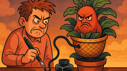 USE YOUR INK TO HARVEST AN IRK