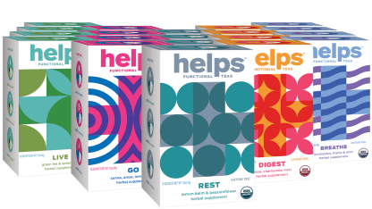 320-Pack: HELPS Organic Functional Herbal Teas
