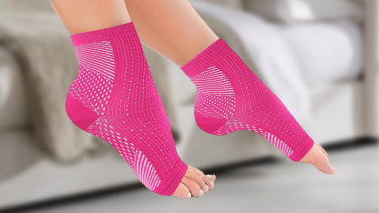 Extreme Fit Copper-Infused Plantar Fasciitis Compression Foot Sleeves
