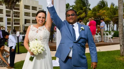 i got married. no really, i did.