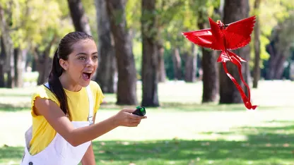 Zing Go Go Bird Remote Control Flying Bird (Cardinal)