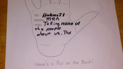 I DIDN'T Got A Pat On The Back From Meh