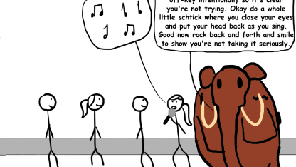 The weird social part of me