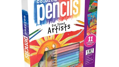 SpiceBox Colored Pencils for Young Artists Kit