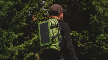 Outdoor Tech Mountaineer Solar Panel Backpack