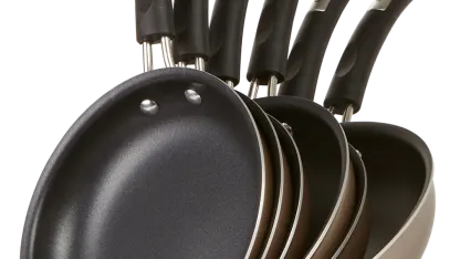 6-Pack: Cuisinart Aluminum Non-Stick Skillets