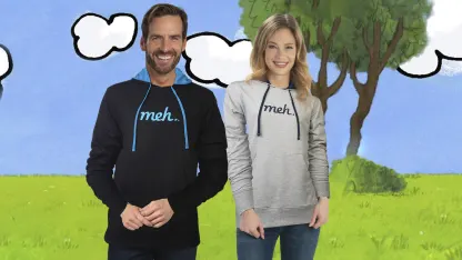 Meh Logo Hoodies