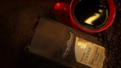 4-Pack: Assorted 12-oz Ground Coffee Bags by Harry & David