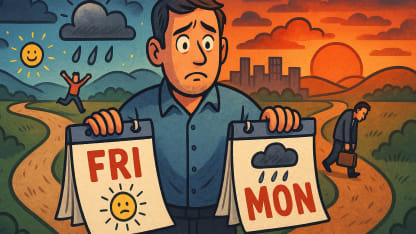 The better long weekend: Friday off or Monday off? (Support your answer in the comments.)