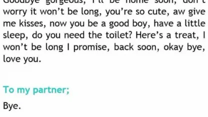 Leaving the house, I worry that I: