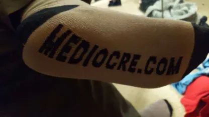 My socks are not yet holy