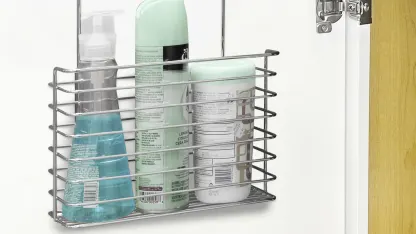 Farberware Over the Cabinet Bin - Chrome