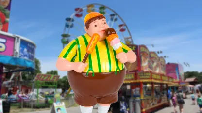 Ice Cream Boy Figurine