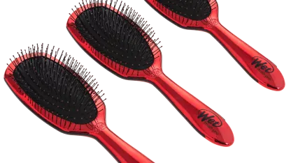 3-Pack: Wet Brush Pro Epic Deluxe Super Chrome Detangler
