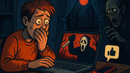 What’s your horror movie mindset? Leave film recommendations in the comments.