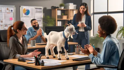 Unofficial goat, day one.