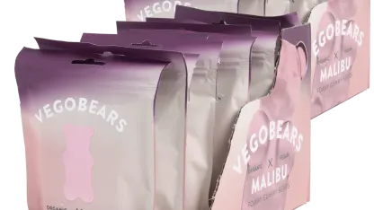 20-Pack: VegoBears Organic Malibu Gummy Bears (3.5oz)