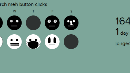 The clicky face calendar is back?