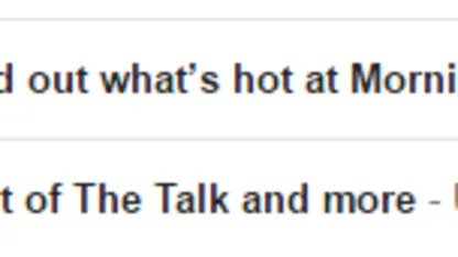 MorningSave emails are different.