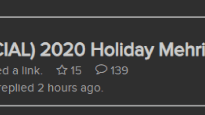 Today I Learned... you can like a topic without reading it