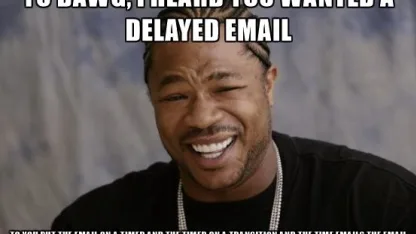 Delayed Email Notifications?