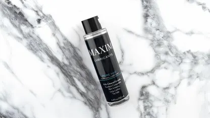 4-Pack: Maxim Premium Personal Lubricant (Silicone or Water-Based, 4.4oz)