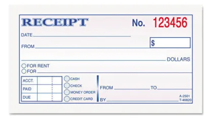 How do I print a receipt?