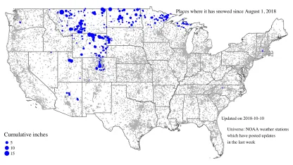 Snowed yet where you are?