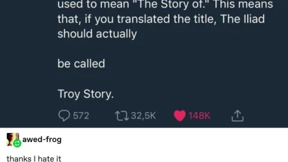 You do not have a friend in horse