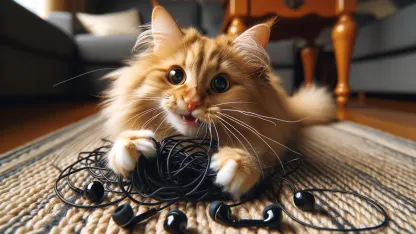 The Cat got to my favorite earbuds