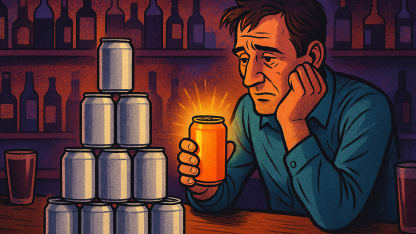 Non-alcoholic canned beverage of choice: