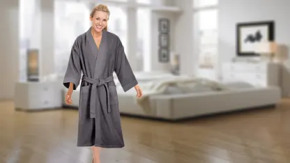 Peacock Alley Dream at Home 100% Cotton Robe