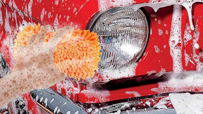 4-Pack: ScrubIt Chenille Microfiber Car Wash Sponges