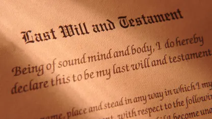 Last will and testament