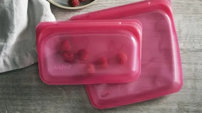 8-pack: Stasher Reusable 28oz Food Storage Bags