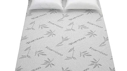 Bibb Home Premium Rayon from Bamboo Waterproof Fitted Mattress Protector
