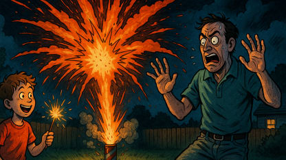 [Backyard Fireworks] Summer delight or explosive menace?