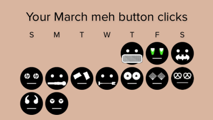 The future: Multi-color clicky faces?