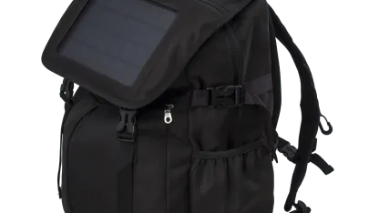 iLive Solar Backpack with 4000mAh Power Bank