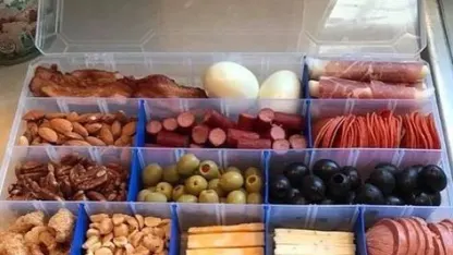 Behold, the snackle box.