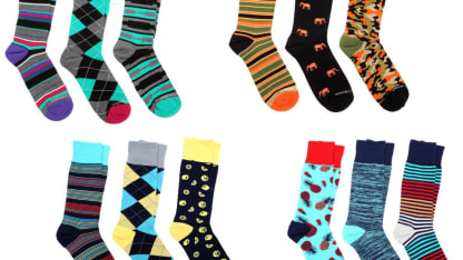 3-Pack: Unsimply Stitched Men's Dress Socks