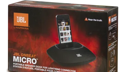 JBL OnBeat Micro Speaker Dock with Lightning Connector