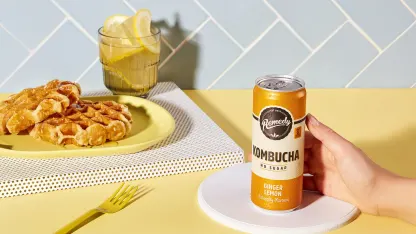 24-Pack: Liquid Remedy Organic Zero-Sugar Kombucha