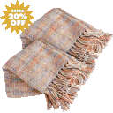 2-Pack: Cottage Collection Space Dyed Throws