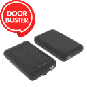 Brookstone 5000mAh MagSafe Solar Power Bank