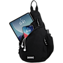 Eastsport Ergo Sling Bag with Water Bottle Pocket